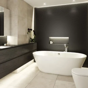 Shower Niche & Footrest